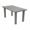 Stół aluminiowy z regulacją wysokości 140x80 cm TITANIUM (2w1)