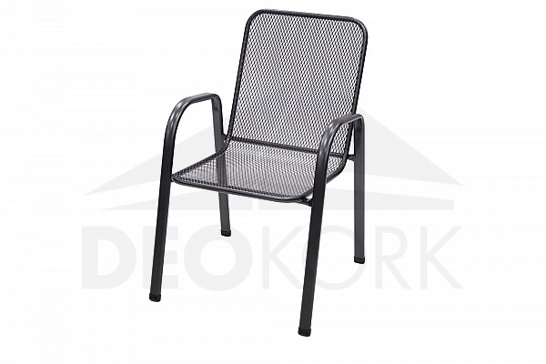 Metalowe krzesło (fotel) Niska saga
