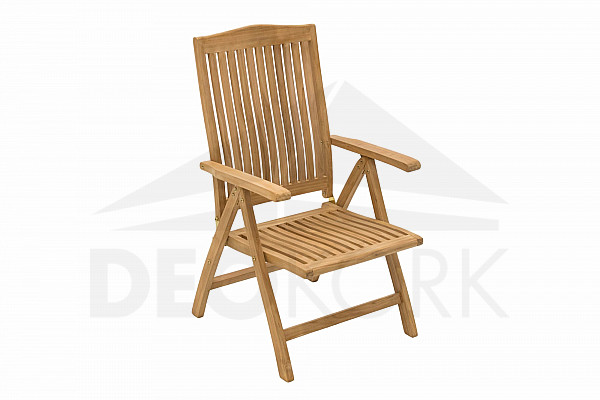 Regulowane krzesło ogrodowe LAGUNA (teak)