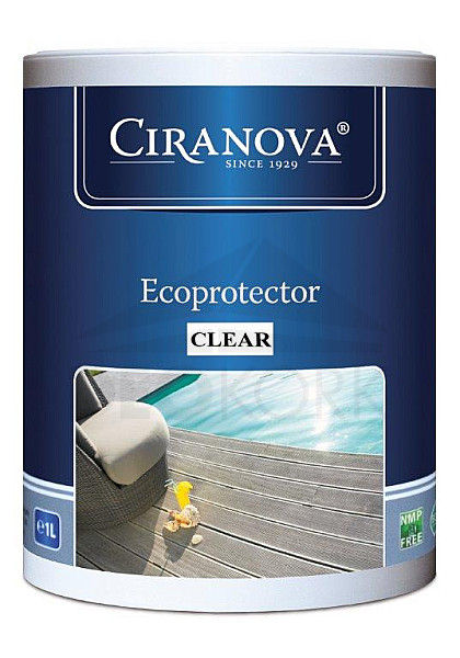 Środek ochronny Ciranova - ECOPROTECTOR CLEAR olej tekowy 1 l