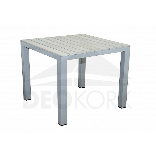 Stół aluminiowy LAURA 90x90 cm