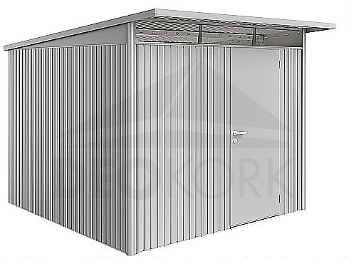 Domek ogrodowy BIOHORT Avantgarde A7 260 × 260 cm (srebrny metalik)