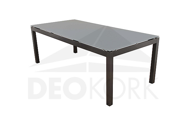 Stół aluminiowy SALERNO 150x90 cm