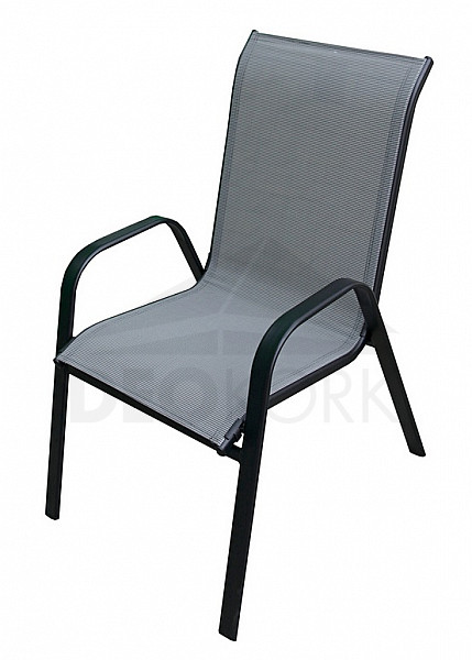 Krzesło ogrodowe GLORIA (szare)
