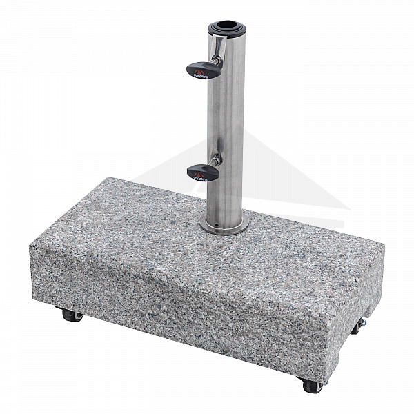 Stojak Doppler Granite z uchwytem i kółkami (25 kg)