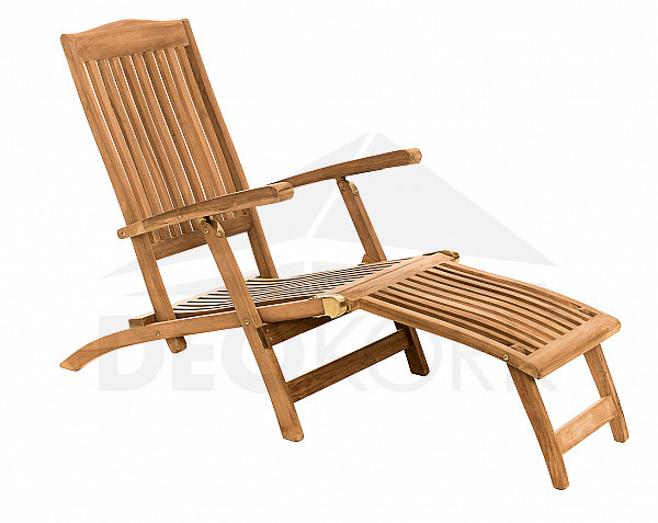 Regulowane krzesło ogrodowe MIAMI z drewna tekowego