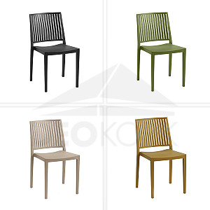 Fotel plastikowy HELSINKI (różne kolory)