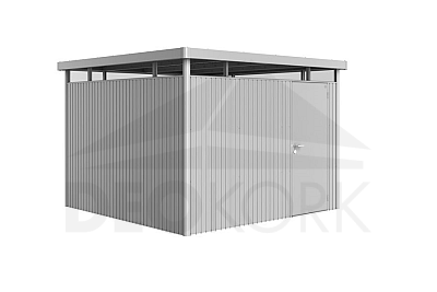 Domek ogrodowy BIOHORT Highline H6 315 × 315 cm (srebrny metalik)