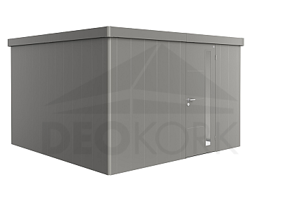 Domek ogrodowy BIOHORT Neo 4D 384 × 348 cm (szary kwarc metalik)
