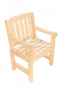 Solidne sosnowe krzesło ogrodowe LONDON (32 mm)
