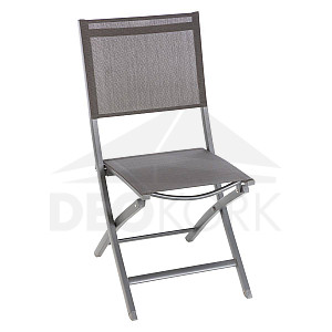 Krzesło aluminiowe z tkaniną FIESTA