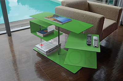 Stół RADIUS DESIGN (X-CENTRIC TABLE 2 zielony 570D) zielony