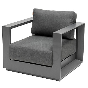 Fotel aluminiowy MADRID (antracyt)