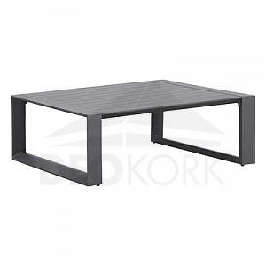 Stół aluminiowy 97x97 cm MADRID (antracyt)