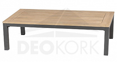 Stół aluminiowy 130x69 cm TANZANIA