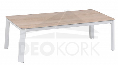 Stół aluminiowy NOVARA (biały)
