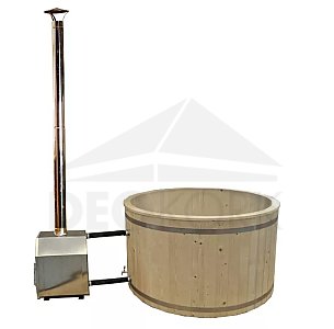 Wanna drewniana bez wkładu do wanny z hydromasażem (900L)