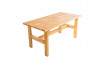 Masywny drewniany stół ogrodowy TEA 02 o grubości 38 mm