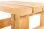 Masywny drewniany zestaw ogrodowy TEA 1+6 o grubości 38 mm