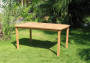 Stół ogrodowy stały prostokąt HARMONY 150x90 cm (teak)