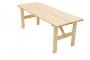 Solidny stół z drewna sosnowego 30 mm (różne długości)