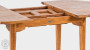 Stół ogrodowy z drewna tekowego owalny ELEGANTE (różne długości)