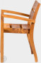 Krzesło ogrodowe MARCO z drewna tekowego