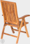 Fotel ogrodowy z drewna tekowego RIVA
