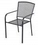 Krzesło metalowe MAYA (czarne)