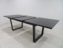 Aluminiowy stół LIVORNO 180/240 x 100 cm