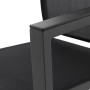 Fotel aluminiowy stały EXPERT (antracyt)