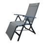 Fotel relaksacyjny ACTIVE aluminiowy (szary)