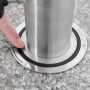Doppler Mobilny stojak granitowy na kółkach Expert 50kg CLICK-IT