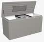 Pudełko projektowe LoungeBox (szary kwarc metaliczny)