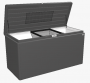 Pudełko designerskie LoungeBox (ciemnoszary metalik)