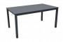 Stół rattanowy CALVIN 150x90 cm (szary)