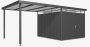 Domek ogrodowy BIOHORT Highline H5 275 × 315 cm (ciemnoszary metalik)