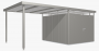 Domek ogrodowy BIOHORT Highline H5 duo 275 × 315 cm (szary kwarc metalik)
