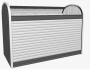 Uniwersalna skrzynka roletowa StoreMax o wymiarach 190 190 x 97 x 136 (ciemnoszary metalik)