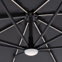 Parasol huśtawka Doppler RAVENNA AX 250 x 250 LED (antracyt)