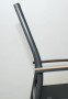 Fotel stały aluminiowy EXPERT WOOD (antracyt)
