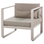 Krzesło aluminiowe MINNESOTA (szare)