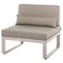 Krzesło aluminiowe MINNESOTA (szary)