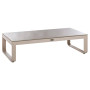 Stół aluminiowy MINNESOTA 120x60 cm (szary)