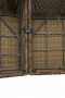 Rattanowy zestaw narożny modułowy BORNEO LUXURY dla 7 osób (brązowy)