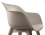Plastikowe krzesło ogrodowe IBIZA (cappuccino)