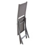 Krzesło aluminiowe z tkaniną FIESTA