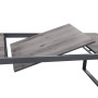 Stół aluminiowy RAVENNA 220/331 x 100 cm (szary)