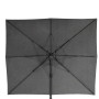 Huśtawka parasol MADEIRA 4x3m (grafit)