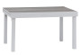 Stół aluminiowy VALENCIA 135/270 cm (biały)